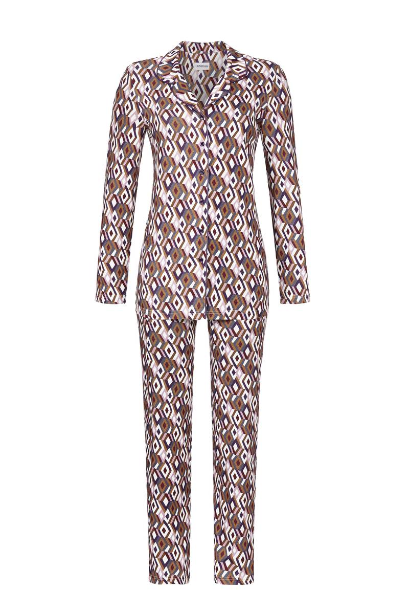 Ringella Dames Pyjama met retroprint 4511214