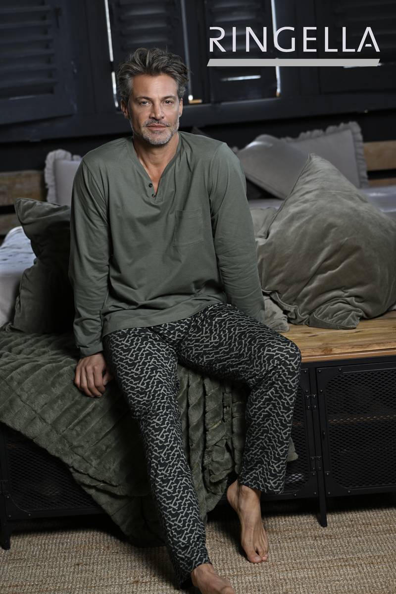 Ringella Men Pyjama met V-hals 4541206