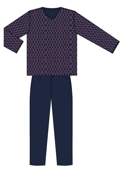 Ringella Men Pyjama met V-hals 4541288